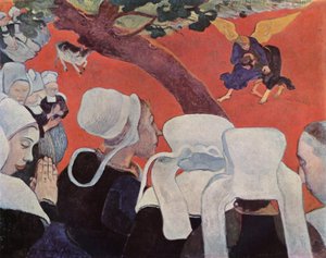Visión después del sermón de Paul Gauguin